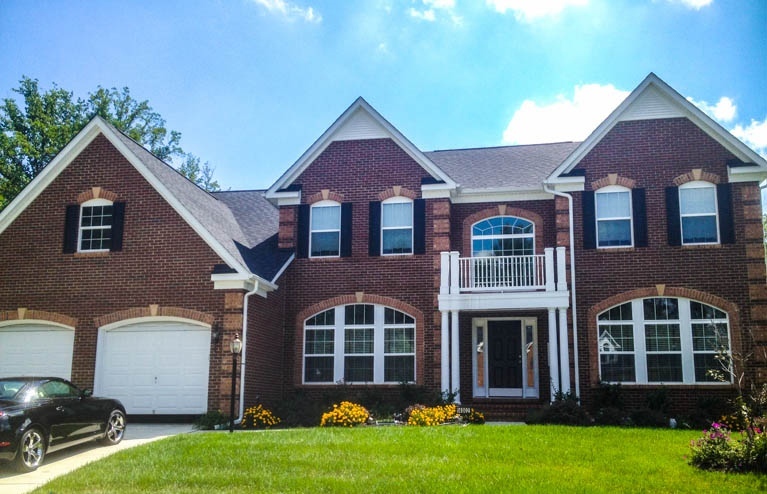 residential house outside view